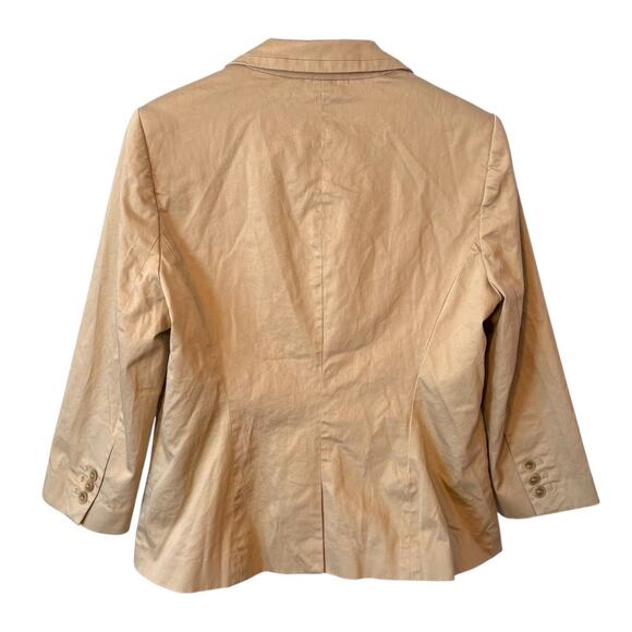 The Limited Blazer - 3/4 Sleeve w/ Pockets - Tan - Size Large - Like New - Picture 2 of 11